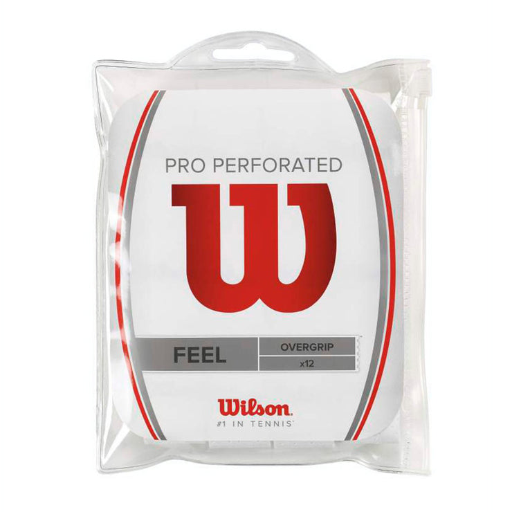 Wilson Pro Perforated Overgrip (12 Pack)